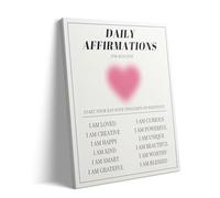 1000 Pieces Wooden Puzzle for Adults Valentine's Day Daily Affirmation Design with Motivational Positive Quotes
