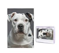 1000 Pieces Wooden Puzzles for Adults Jigsaw Puzzle Difficult Personalized Picture Puzzles Cute Dalmatian Funny Wood Puzzle Modern Home Decor Wall Art Unique Gift (29.5" x 19.7")