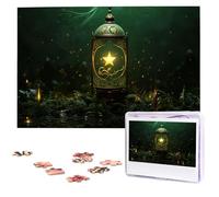 1000 Pieces Wooden Puzzles for Adults, Shining Star Personalized Jigsaw Puzzle Interesting Custom Photo Puzzles Gift for Holiday Birthday Wedding Anniversay