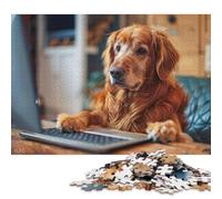 1000 Pieces Working Like A Dog 02 Square Jigsaw Puzzles for Adults And Paper Puzzles 38x26cm/1000pcs