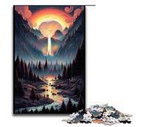 1000 Pieces Yellowstone National Park USA Adult Jigsaw Puzzles Family Fun Family Game Stress Reliever Difficult Challenge 75x50cm