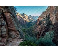 1000 Pieces Zion National Park Angels Landing Trail Jigsaw Puzzle Puzzle Handmade Difficult Developing Intelligence Games 70x50cm