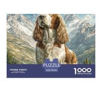 1000 PiecesAfghan Hound PieceJigsaw The Challenge Is Difficult Puzzles for Adults with Home Décor Puzzle Educational Gam Adults 12 Years of Age And OlderAfghan Hound