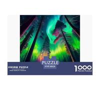 1000 PiecesAurora Jigsaw PuzzleDream Aurora for Adults38x26cm/1000pcs for Challenging Family Activity Game Perfect for Relaxation Puzzle Oriented Challenging Games - Gifts