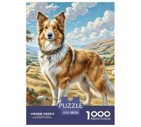 1000 PiecesAustralian Shepherd The Puzzle The Challenge Is Difficult Puzzles for Adults with Home Decor Gifts Tough Game Adults 12 Years of Age And OlderAustralian Shepherd