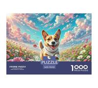 1000 PiecesAustralian Terrier Decoration Puzzle The Challenge Is Difficult Puzzles for Adults with Home Décor Tough Game Adults 12 Years of Age And OlderAustralian Terrier