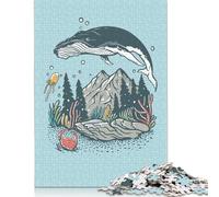 1000 PieceSave The Ocean Jigsaw Puzzles for Adults And Wooden Puzzle for Puzzles Lovers 1000pcs (75x50cm)