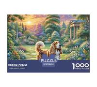 1000 PiecesBasset Hound Decoration Puzzle The Challenge Is Difficult Puzzles for Adults with Home Décor Puzzle Educational Gam Adults 12 Years of Age And OlderBasset Hound