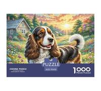 1000 PiecesBasset Hound PieceJigsaw The Challenge Is Difficult Puzzles for Adults with Home Décor Tough Game Adults 12 Years of Age And OlderBasset Hound