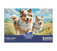 1000 PiecesCentral Asian Shepherd Dog Decoration Puzzle The Challenge Is Difficult Puzzles for Adults with Home Décor Puzzle Educational Gam Adults 12 Years of Age And OlderCentral Asian Shepherd Dog