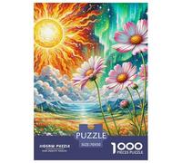 1000 PiecesCosmos Bipinnatus Decoration Puzzle The Challenge Is Difficult Puzzles for Adults with Home Decor Gifts Tough Game Adults 12 Years of Age And OlderCosmos Bipinnatus