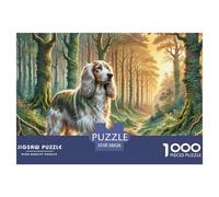 1000 PieceScottish Deerhound The Puzzle The Challenge Is Difficult Puzzles for Adults with Home Décor Puzzle Educational Gam Adults 12 Years of Age And OlderScottish Deerhound