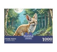 1000 PiecesFennec Fox PieceJigsaw The Challenge Is Difficult Puzzles for Adults with Home Décor Puzzle Educational Gam Adults 12 Years of Age And OlderFennec Fox