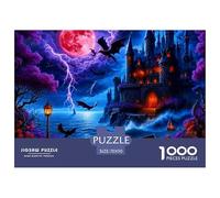 1000 PiecesHalloween Decoration PuzzleHalloween-themed Style The Challenge Is Difficult Puzzles for Adults with Home Décor Brainteasing Adults 12 Years of Age And OlderHalloween
