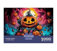 1000 PiecesHalloween Decoration PuzzleHalloween-themed Style The Challenge Is Difficult Puzzles for Adults with Home Décor Tough Game Adults 12 Years of Age And OlderHalloween