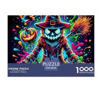 1000 PiecesHalloween PieceJigsawHalloween-themed Style The Challenge Is Difficult Puzzles for Adults with Home Decor Gifts Brainteasing Adults 12 Years of Age And OlderHalloween