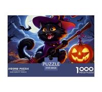 1000 PiecesHalloween PieceJigsawHalloween-themed Style The Challenge Is Difficult Puzzles for Adults with Home Décor Brainteasing Adults 12 Years of Age And OlderHalloween