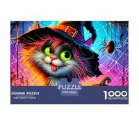 1000 PiecesHalloween The PuzzleHalloween-themed Style The Challenge Is Difficult Puzzles for Adults with Home Decor Gifts Tough Game Adults 12 Years of Age And OlderHalloween
