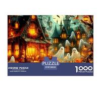 1000 PiecesHalloween The PuzzleHalloween-themed Style The Challenge Is Difficult Puzzles for Adults with Home Decor Gifts Tough Game Adults 12 Years of Age And OlderHalloween