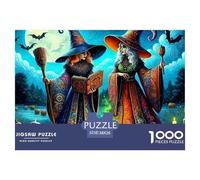 1000 PiecesHalloween The PuzzleHalloween-themed Style The Challenge Is Difficult Puzzles for Adults with Home Décor Puzzle Educational Gam Adults 12 Years of Age And OlderHalloween