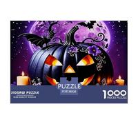 1000 PiecesHalloween The PuzzleHalloween-themed Style The Challenge Is Difficult Puzzles for Adults with Home Decor Gifts Tough Game Adults 12 Years of Age And OlderHalloween