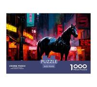 1000 PiecesHorse PieceJigsawA Majestic Handsome And Noble Animal The Challenge Is Difficult Puzzles for Adults with Home Decor Gifts Tough Game Adults 12 Years of Age And OlderHorse