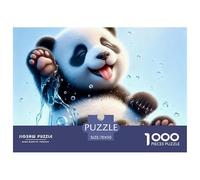 1000 PiecesPanda Decoration PuzzleNational Treasure-level Cute And Adorable Creature The Challenge Is Difficult Puzzles for Adults with Home Décor Puzzle Educational Gam Adults 12 Years of Age And Old