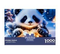 1000 PiecesPanda PieceJigsawNational Treasure-level Cute And Adorable Creature The Challenge Is Difficult Puzzles for Adults with Home Decor Gifts Tough Game Adults 12 Years of Age And OlderPanda