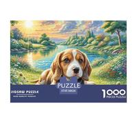 1000 PieceSpanish Water Dog Jigsaws Pieces The Challenge Is Difficult Puzzles for Adults with Home Decor Gifts Brainteasing Adults 12 Years of Age And OlderSpanish Water Dog