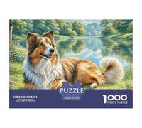 1000 PiecesPolish Lowland Sheepdog PieceJigsaw The Challenge Is Difficult Puzzles for Adults with Home Décor Tough Game Adults 12 Years of Age And OlderPolish Lowland Sheepdog