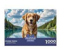 1000 PiecesPortuguese Water Dog PieceJigsaw The Challenge Is Difficult Puzzles for Adults with Home Decor Gifts Tough Game Adults 12 Years of Age And OlderPortuguese Water Dog