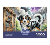 1000 PiecesRussian Toy Dog The Puzzle The Challenge Is Difficult Puzzles for Adults with Home Décor Tough Game Adults 12 Years of Age And OlderRussian Toy Dog