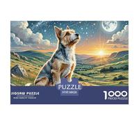 1000 PiecesScottish Terrier The Puzzle The Challenge Is Difficult Puzzles for Adults with Home Décor Tough Game Adults 12 Years of Age And OlderScottish Terrier