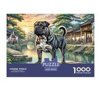 1000 PiecesShar Pei PieceJigsaw The Challenge Is Difficult Puzzles for Adults with Home Décor Brainteasing Adults 12 Years of Age And OlderShar Pei