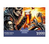 1000 PiecesSkeleton Knight PieceJigsawA Mighty And Domineering But Charming Rogue Fantasy Character The Challenge Is Difficult Puzzles for Adults with Home Decor Gifts Tough Game Adults 12 Years of Ag