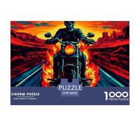 1000 PiecesSkeleton Knight The PuzzleA Mighty And Domineering But Charming Rogue Fantasy Character The Challenge Is Difficult Puzzles for Adults with Home Decor Gifts Brainteasing Adults 12 Years of A