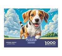 1000 PiecesSpanish Water Dog Decoration Puzzle The Challenge Is Difficult Puzzles for Adults with Home Décor Puzzle Educational Gam Adults 12 Years of Age And OlderSpanish Water Dog