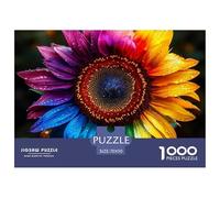 1000 PiecesSunflower The PuzzleA Plant That Always Faces The Sun The Challenge Is Difficult Puzzles for Adults with Home Décor Brainteasing Adults 12 Years of Age And OlderSunflower
