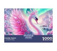 1000 PiecesSwan PieceJigsawBeautiful And Noble Animal The Challenge Is Difficult Puzzles for Adults with Home Decor Gifts Tough Game Adults 12 Years of Age And OlderSwan