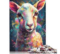 1000 PieceThe Innocent Lamb Jigsaw Puzzles for Adults And Wooden Puzzle for Puzzles Lovers 1000pcs (75x50cm)