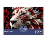 1000 PieceTiger (41) The PuzzleMighty And Imposing Animals The Challenge Is Difficult Puzzles for Adults with Home Décor Brainteasing Adults 12 Years of Age And OlderTiger (41)