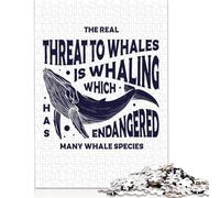 1000 PieceWhale Jigsaw Puzzles for Adults And Wooden Puzzle for Puzzles Lovers 1000pcs (75x50cm)