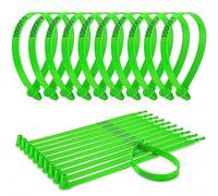 1000 Plastic Truck Door Seal Security Seals Tamper Evident Tite-Lock Security Tags Numbered Safty Disposable Locks for Trailer Logistics Transport Package Shipping (Green)
