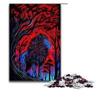 1000 Puzzle Animal Wooden Children's Puzzle Family Parent child Interaction (75x50cm)