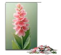 1000 Puzzle Pink Peach And Green Willow Wooden Children's Puzzle Family Parent-child Interaction 1000 PCS(75x50cm)