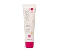 Andalou Naturals 1000 Roses CC Color + Correct Sheer Nude SPF 30, 2 Ounce
