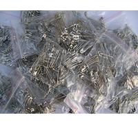 1000 Safety Pins - 20 bags of 5 x 10 Bunches Assorted Sizes