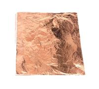 1000 Sheets Imitation Gold Leaf Silver 14 * 14 Cm - Foil Genuine Copper for Gilding Craft Decoration for Craft(1000 pcs Copper Leaf)