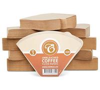 1000 Size 3/102 Coffee Filter Paper Cones, Unbleached by EDESIA ESPRESS