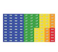 1000 Stickers for Trading Card Game Conditions in Penny Sleeves, Card Savers and Uploads - SellCCG TCG Stickers for Vendors and